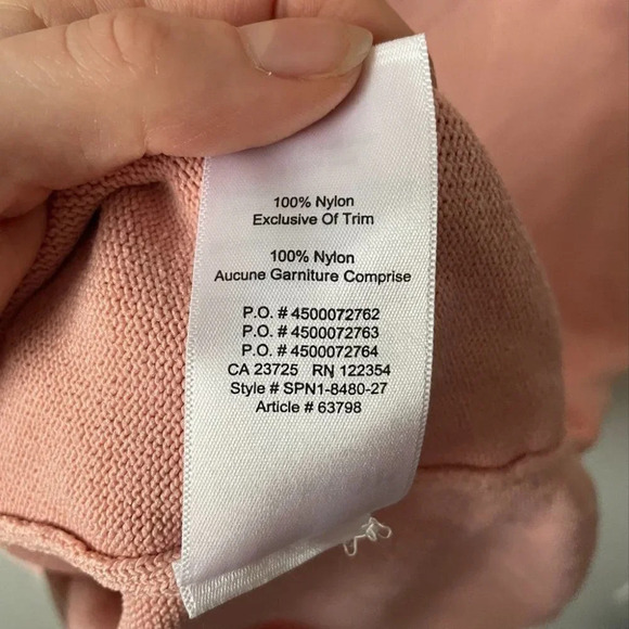 Aritzia Babtaton Light Pink Florian  Dress Sz XS - Picture 11 of 11